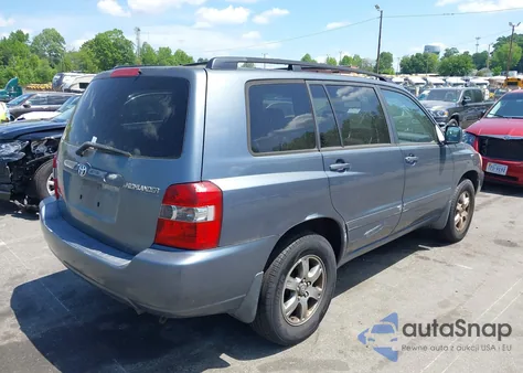 2005 Toyota Highlander V6 из США, поврежденный, VIN JTEEP21A750096989
